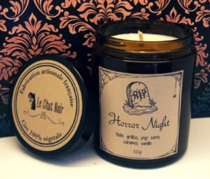Bougie artisanale popcorn