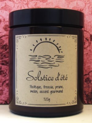 Bougie | Solstice d'été | Melon & Pastèque – Image 2