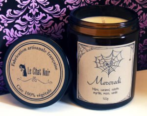 Bougie artisanale mûre et myrtille