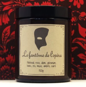 Bougie | Fantôme de l'opéra | Rose & Patchouli – Image 2