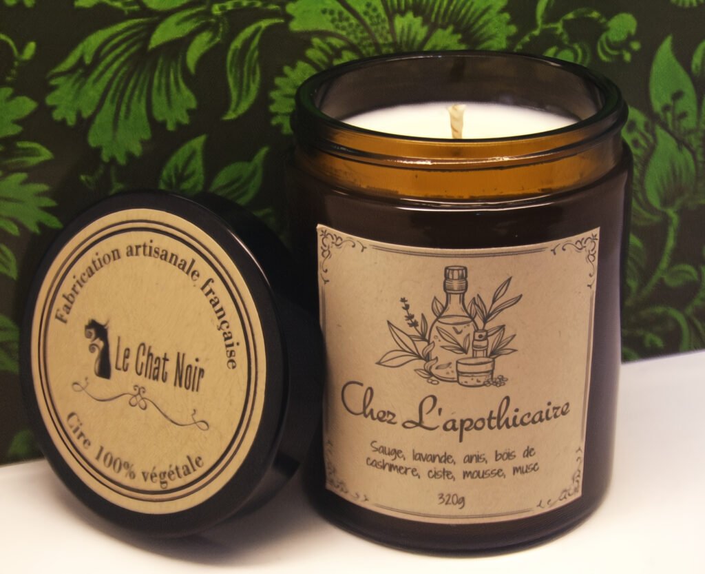 Bougie lavande | Chez L'apothicaire