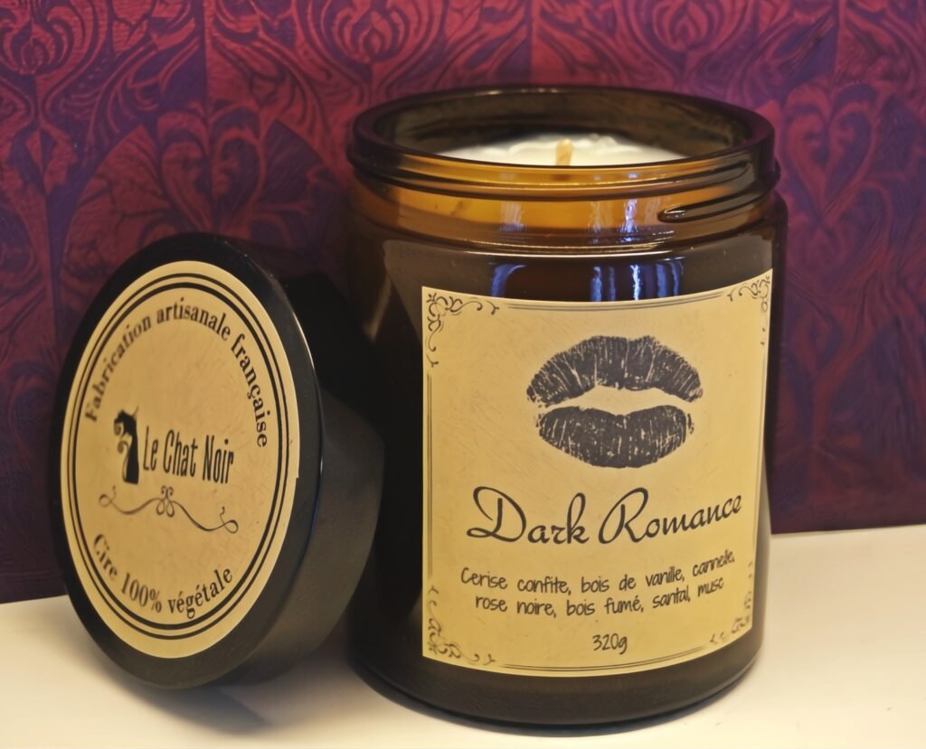 Bougie Cerise confite | Dark Romance