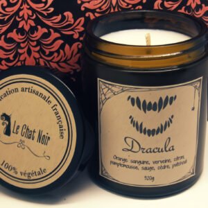 Bougie Orange sanguine | Dracula