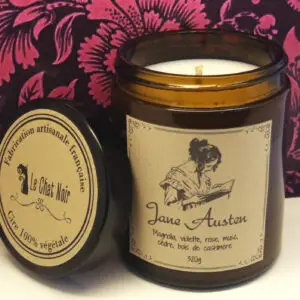 Bougie Jane Austen | Jardin fleuri