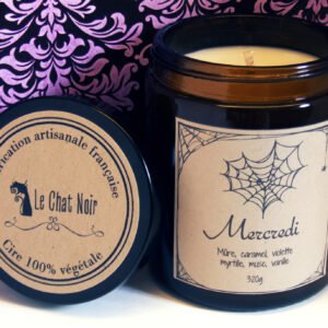 Bougie Mûre & Myrtille | Mercredi Addams