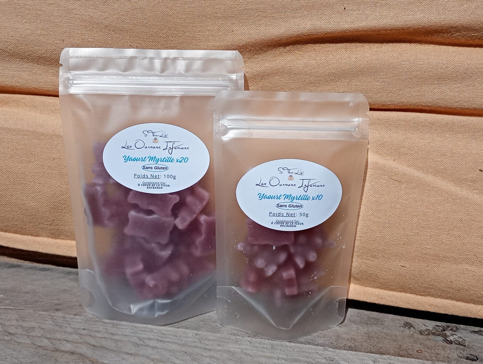 Yaourt Myrtille | Oursons infusions Sans Gluten – Image 2