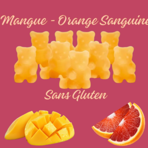 Mangue & Orange sanguine | Oursons infusions Sans Gluten